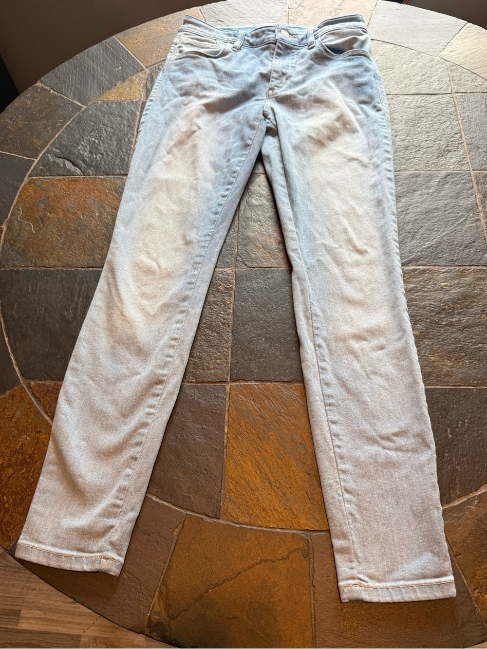 Guess by Marciano Light Gray Women’s Straight Leg Jeans